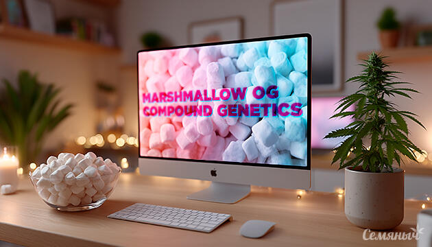 Гроурепорт Marshmallow OG от Compound Genetics
